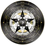 Croix de Vie en langage des Oiseaux - Rose de l'Être